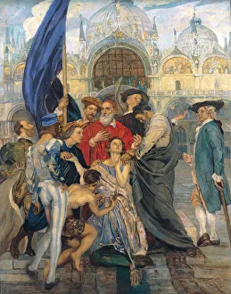 Tito Prints: The Venetian Painters, 1937. Artist: Tito, Ettore (1859-1941)