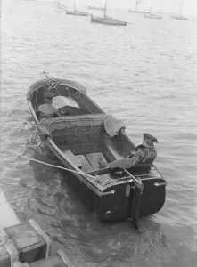Venetias Wolseley motor launch, 1914. Creator: Kirk & Sons of Cowes Venetias Wolseley motor launch, 1914. Creator: Kirk & Sons of Cowes