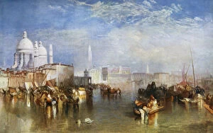 Waterfront Gallery: Venice, 1840, (1912).Artist: JMW Turner