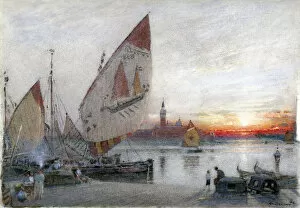 Albert Goodwin Gallery: Venice, 1910. Artist: Albert Goodwin