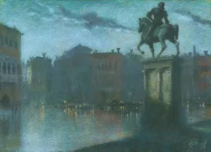 Laguna Veneta Prints: Venice, 1912. Creator: Lévy-Dhurmer, Lucien (1865-1953)