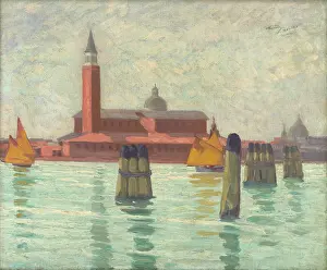 Grand Canal Prints: Venice, 1926. Creator: Andrej Kovacik