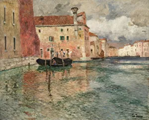 Laguna Veneta Prints: Venice, c1899. Creator: Thaulov, Fritz (1847-1906)