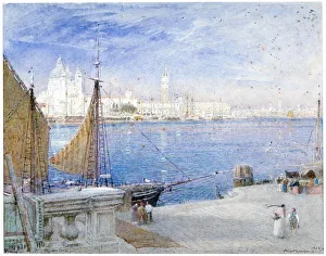 Albert Goodwin Prints: Venice, before the Campanile fell, 1903. Artist: Albert Goodwin
