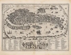 Braun Prints: Venice. From Civitates orbis terrarum, 1572. Creator: Braun, Georg (1541-1622)