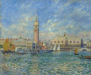 Renoir Pierre Auguste Prints: Venice, The Doge's Palace, 1881. Creator: Pierre-Auguste Renoir