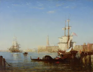 Grand Canal Prints: Venice, Morning, c1864. Creator: Felix Francois Georges Philibert Ziem