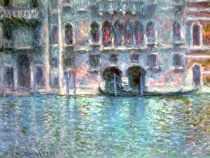 Art Media Gallery: Venice, Palazzo Da Mula, 1908. Artist: Claude Monet