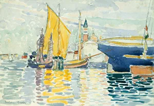 Pointillist Prints: Venice-The Giudecca, 1903. Creator: Henri-Edmond Cross