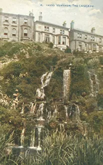 Photochrom Co Ltd Prints: Ventnor: The Cascade, 1916. Creator: Unknown