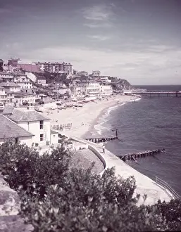 Waterfront Prints: Ventnor, Isle of Wight, c1955. Creator: Arthur Charles Kirby Ware