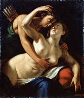 Venus and Adonis, 16th century. Artist: Luca Cambiaso