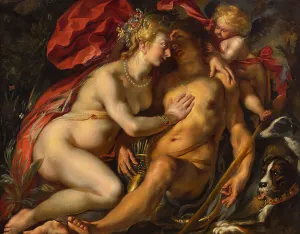 Jordaens Prints: Venus and Adonis, c.1615. Creator: Jordaens, Jacob (1593-1678)