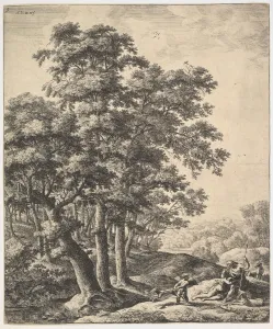 Adonis Collection: Venus and Adonis. Creator: Anthonie Waterloo