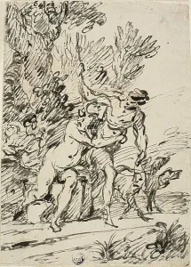 Adonis Prints: Venus and Adonis, n.d. Creator: Domenico Gargiulo