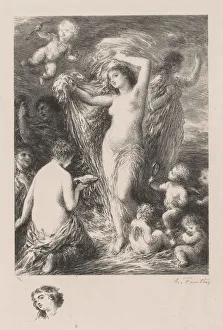 1836 1904 Prints: Venus Anadyomene, 1898. Creator: Henri Fantin-Latour (French, 1836-1904)