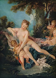 Venus Consoling Love, 1751. Artist: Francois Boucher