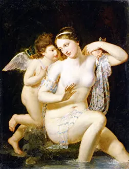 Venus Collection: Venus and Cupid, 1792. Artist: Nicolas de Courteille