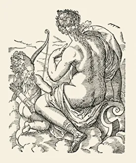 T Fisher Unwin Collection: Venus and Cupid, 1906. Creator: Jost Ammon