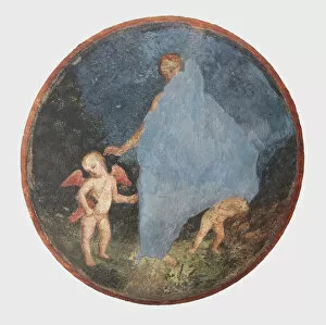 Bernardino Di Betto Collection: Venus and Cupid, ca. 1509. Creator: Bernardino Pinturicchio