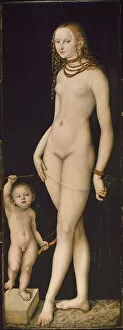 Venus and Cupid, ca 1530