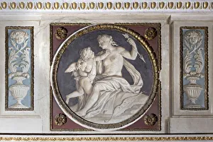 Romano Prints: Venus disarms Cupid, 16th century. Creator: Romano, Giulio (1499-1546)
