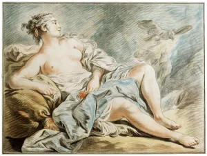 Venus with Doves, 18th century. Artist: Louis Marin Bonnet