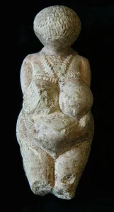 Ancient Cultur Prints: Venus figurine of Kostenki, ca 25.000 BC. Creator: Prehistoric art