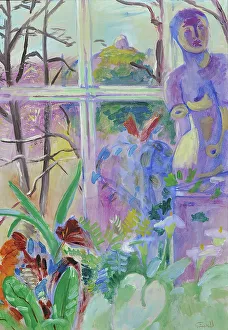 Venus in the flower window, 1939. Creator: Isaac Grunewald