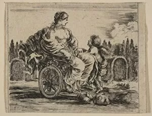 De Saint Sorlin Collection: Venus, from Game of Mythology (Jeu de la Mythologie), 1644