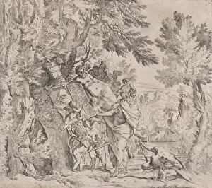 Venus giving arms to Aeneas, ca. 1638-40. Creator: Pietro Testa