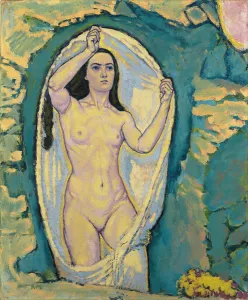 Moser Prints: Venus in the Grotto, c. 1914. Artist: Moser, Koloman (1868-1918)