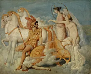 Wound Prints: Venus, Injured by Diomedes, Returns to Olympus