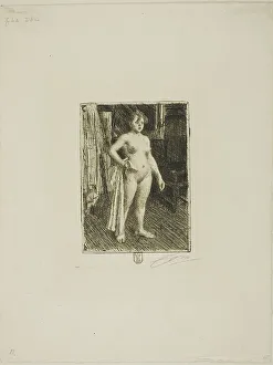 Venus de la Villette, 1893. Creator: Anders Leonard Zorn