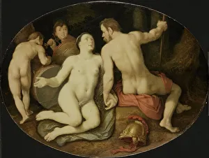 Mars Prints: Venus and Mars, 1628. Creator: Cornelis Cornelisz van Haarlem