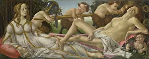 Sandro 1445 1510 Gallery: Venus and Mars, ca 1485. Artist: Botticelli, Sandro (1445-1510)