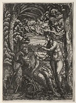Late 15th Early 16th Century Prints: Venus and Mercury. Creator: Hans Burgkmair (German, 1473-1531)