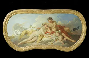 Mercury Prints: Venus and Mercury Instructing Cupid, 1738. Creator: Francois Boucher