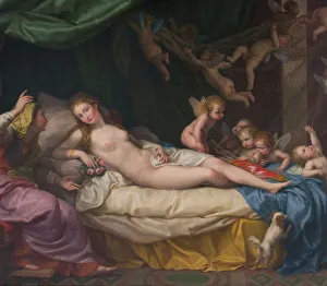 1794 Prints: Venus and Minerva, 1794. Creator: Pecheux, Laurent (1729-1821)