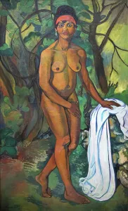 Womans Portrait Prints: Vénus noire (Black Venus), 1919. Creator: Valadon, Suzanne (1865-1938)