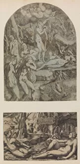 Antonio Fantuzzi Gallery: Venus and Nymphs Bathing, 1543. Creator: Antonio Fantuzzi