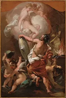 Smithy Prints: Venus Ordering Armor for Aeneas at Vulcan's Forge