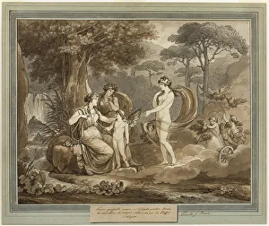 Telemachus Prints: Venus Presents Cupid to Calypso