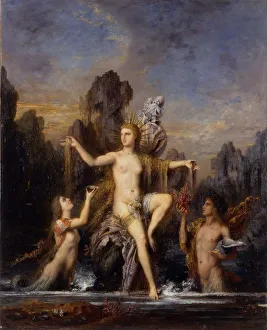 Aphrodite Prints: Venus Rising from the Sea (Venus Anadyomene), 1866