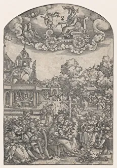 Blindfold Gallery: Venus, from The Seven Planets. Creator: Georg Pencz