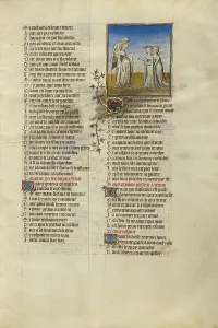 Anxiety Prints: Venus Speaking to the Personifications of Shame and Anxiety; Roman de la Rose
