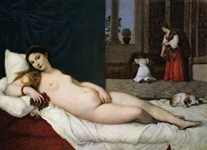 Hans Tietze Collection: Venus of Urbino, c1538, (1937). Artist: Titian