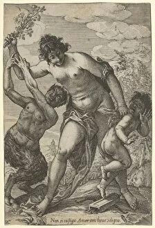 Arrows Gallery: Venus Whipping Cupid with Roses, early 17th century. early 17th century