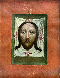 Images Dated 10th September 2009: Vera Icon, back panel of the Viennese Madonna, c1470 (1955)