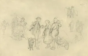 Rendezvous Collection: Verabredetes Rendezvous, mid-late 19th century, (c1924). Creator: Carl Spitzweg